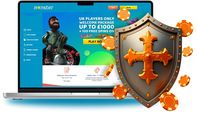 Monster Casino UK Desktop